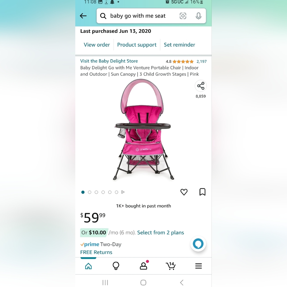 Travel Toddler Chair